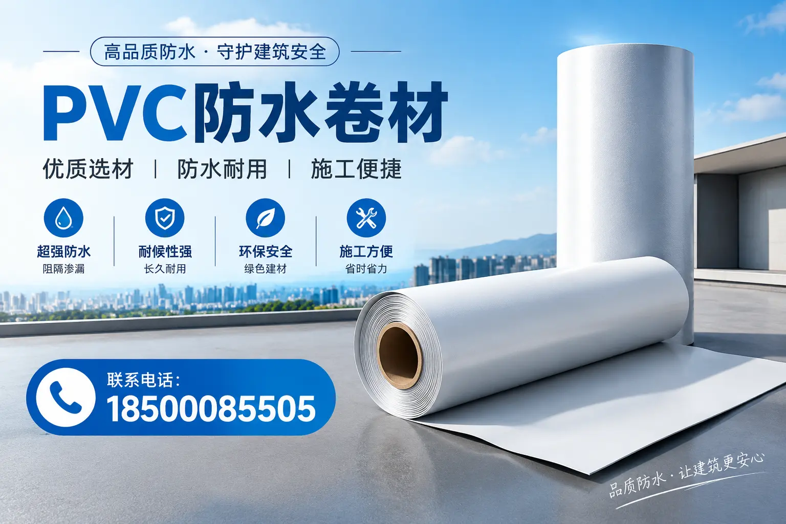 如何评估PVC防水卷材的性价比?乌海消费者必读
